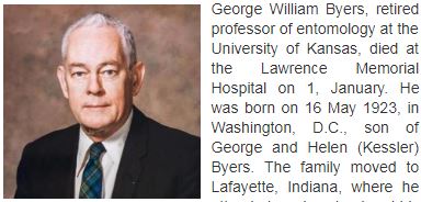 George Byers Passes Away